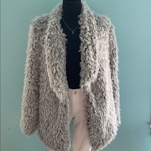 Target brand faux fur jacket